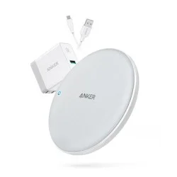Anker Powerwave 7.5W Pad Wireless Charger - White